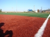First Basemen's View of Scoreboard
